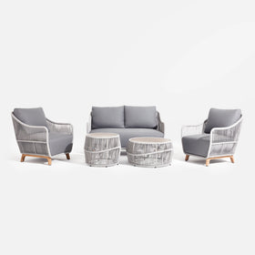 Plena Outdoor Sofa Set, Loveseat
